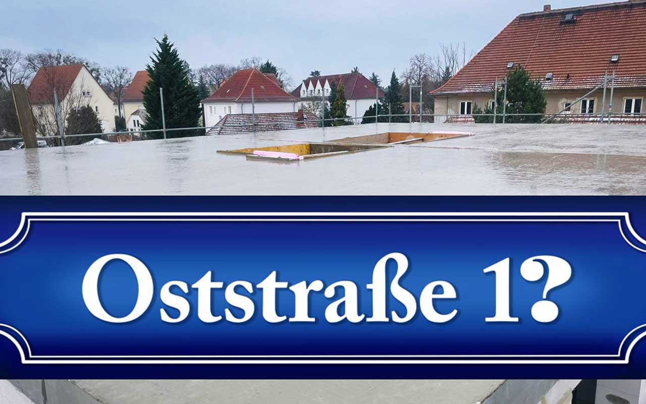 Welche HAusnummer bekommt das erste neue Eigenheim in Laubusch?